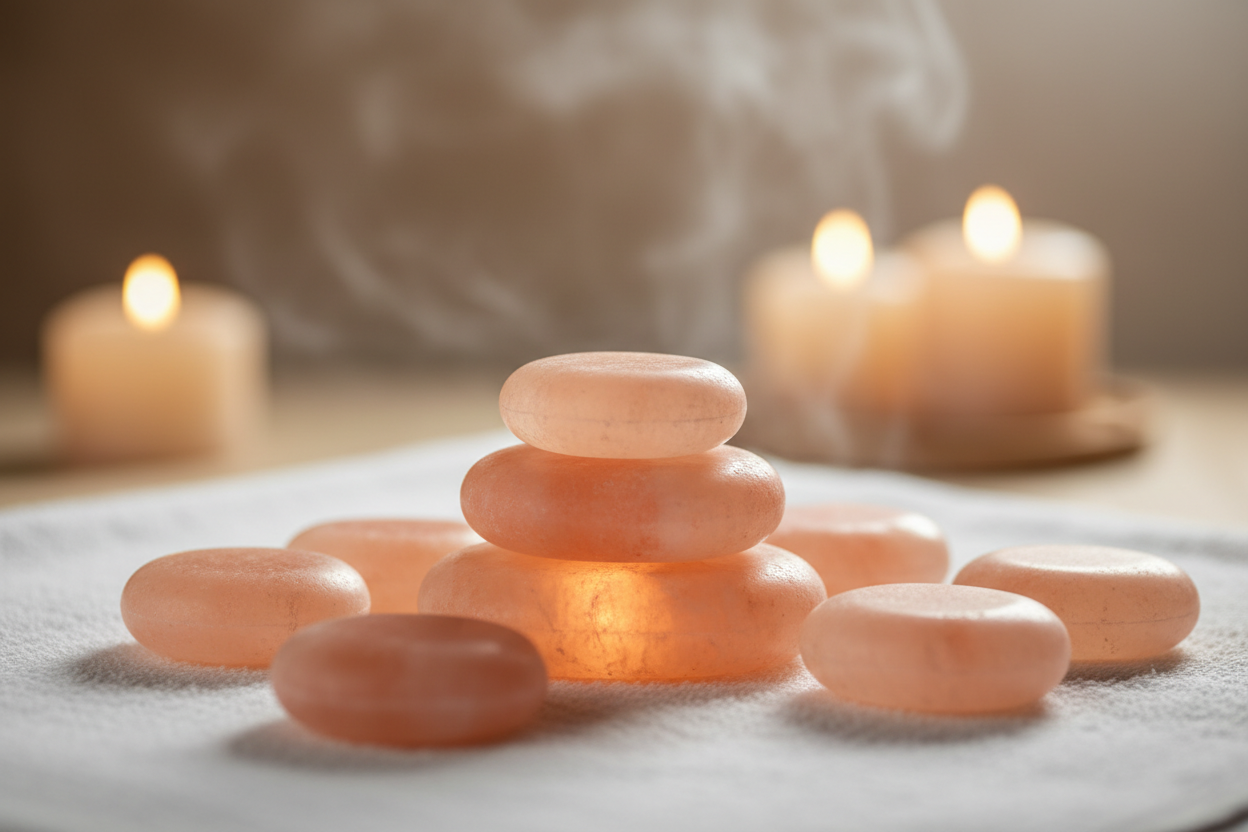 Himalayan Salt stones massage
