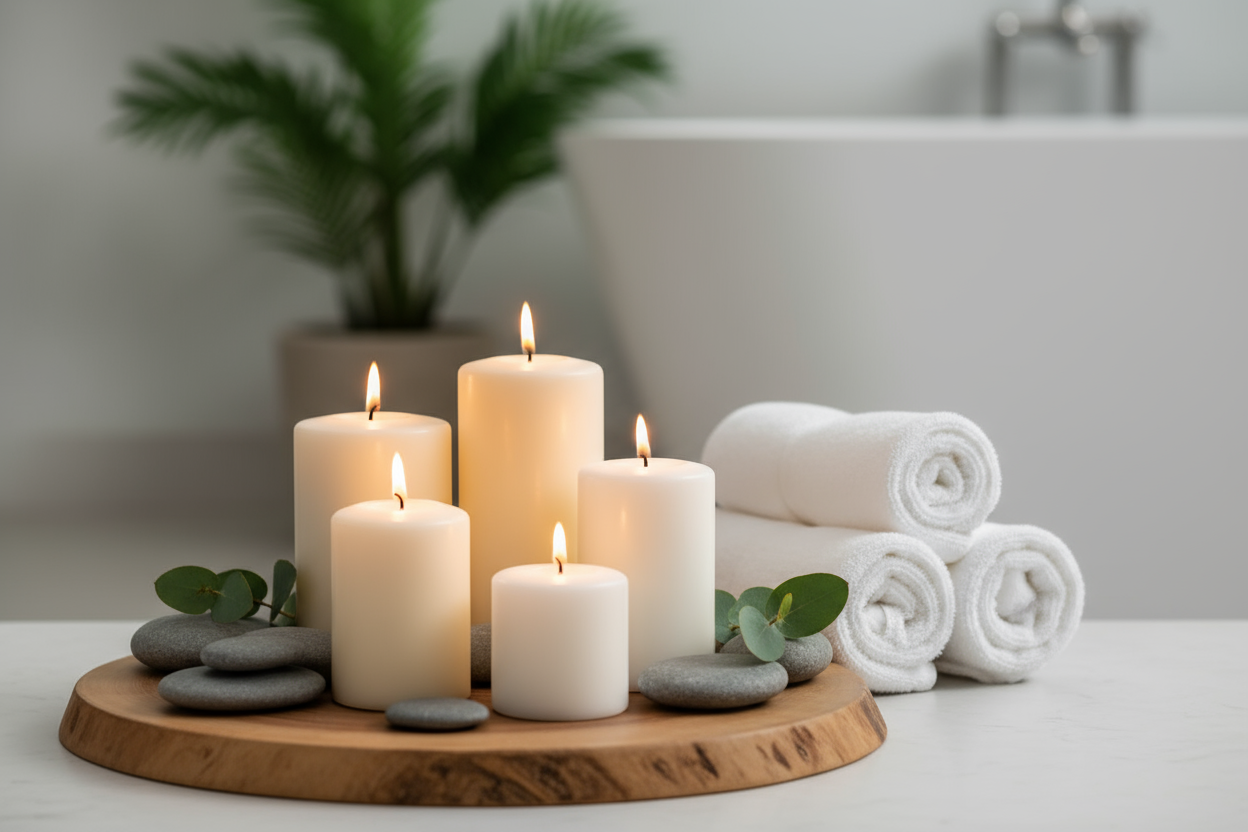 spa candles
